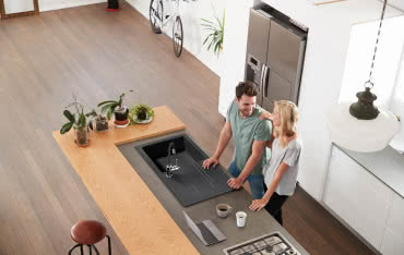 Zlewozmywak granitowy - jak wybrać, jak dbać? 