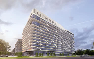 Baltic Wave - luksusowy budynek wykorzystujący rozwiązania Schöck